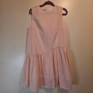 H&M Light Orange Sleeveless Summer Dress 12